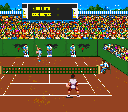 International Tennis Tour (Japan) In game screenshot